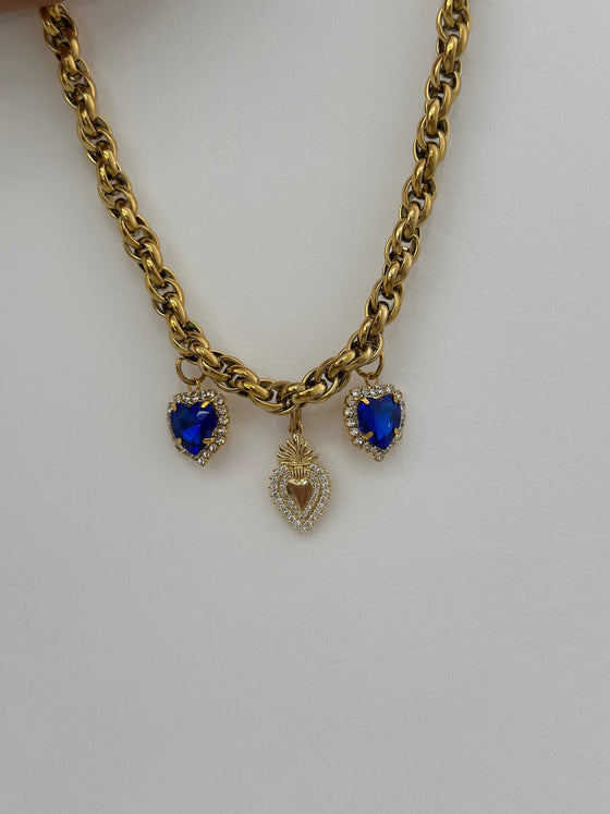 Collana Rosita blu