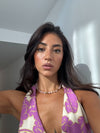 Collana pearls rosa