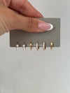 Set orecchini perla oro