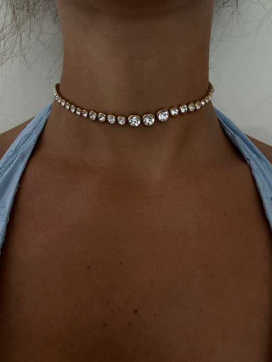 Choker bon bon oro