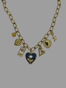  Collana Magda blu