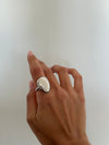 Anello goccia argento