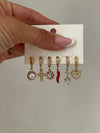 Set orecchini mix oro