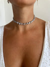 Choker / girocollo élite argento