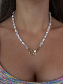  Girocollo Bali bianco perlato