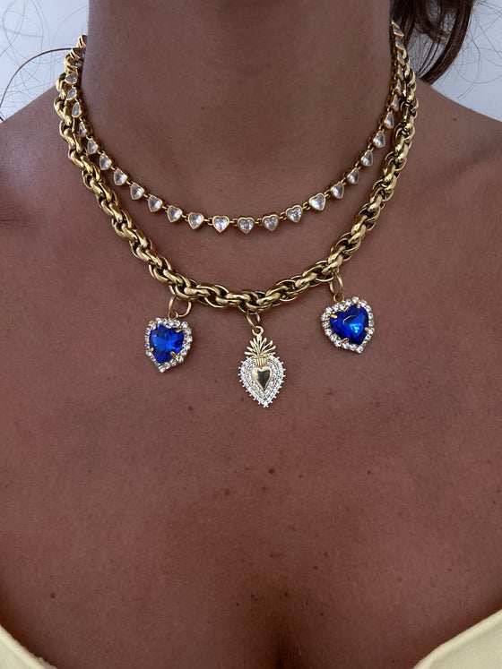 Collana Rosita blu