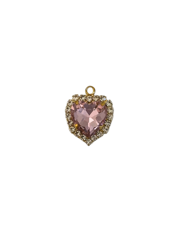 Ciondolo cuore rosa - aria accessorize