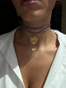  Choker cuore sacro big