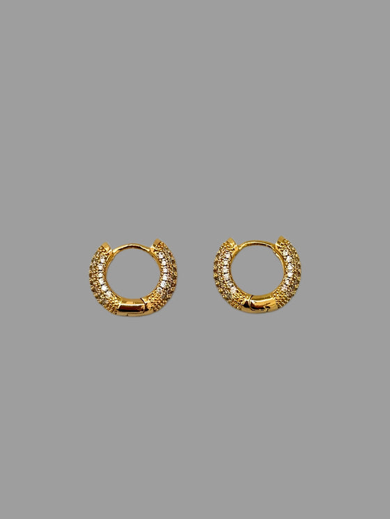 Cerchietti in zircone oro