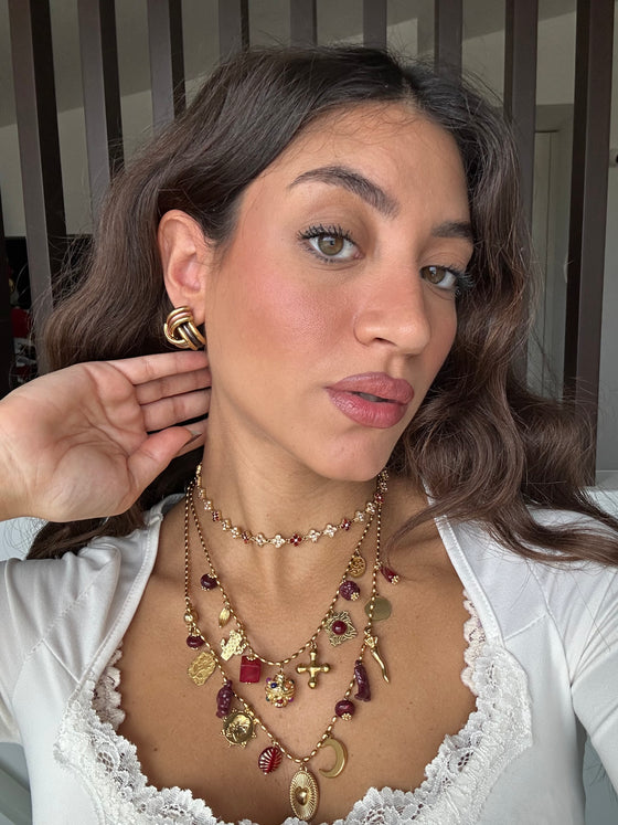 Choker / girocollo Lilian bronze