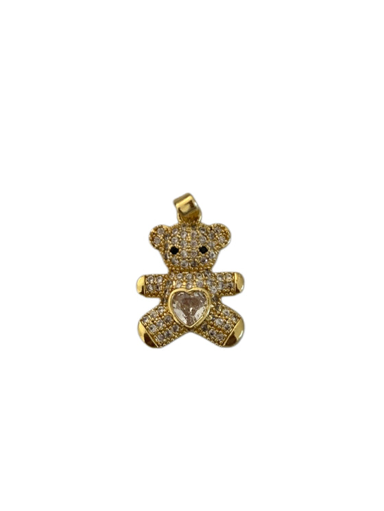 Ciondolo orsetto zirconi - aria accessorize