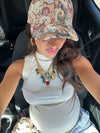 Cappello teddy beige