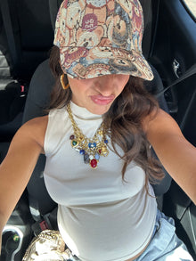  Cappello teddy beige