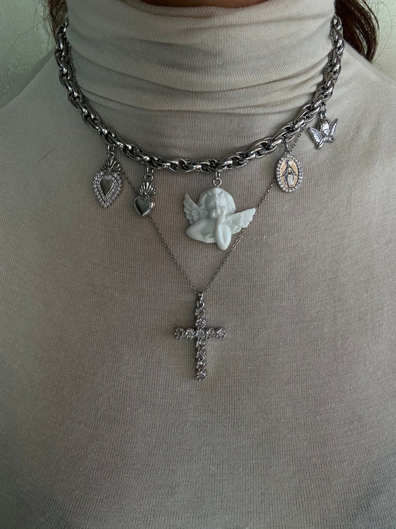 Collana charms Angels