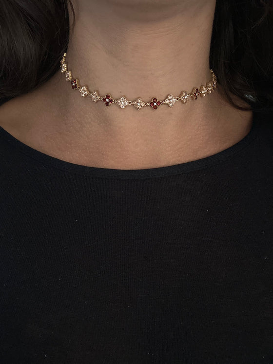 Choker / girocollo Lilian bronze