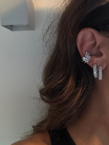  Earcuff Miranda argento
