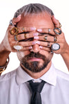 Anello fiandra argento