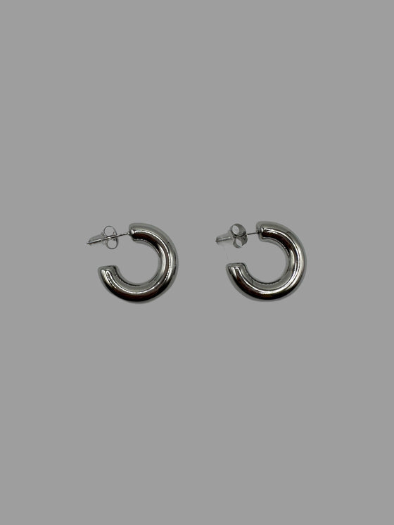 Oreccchini basic mini argento