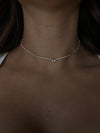 Choker cuore di luce oro