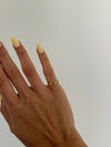 Anello mignolo/falange cuori oro