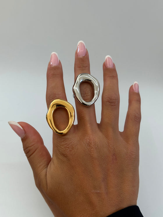 Anello Clotilde argento
