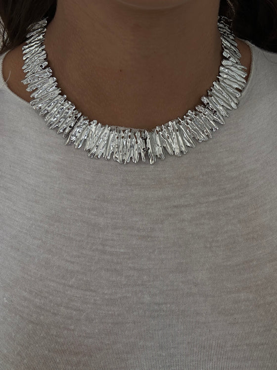 Girocollo meridiana argento