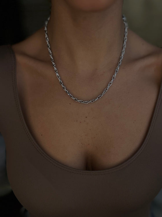 Necklace helena argento