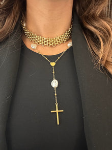  Rosario di perle oro