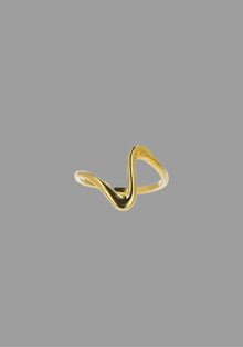  Anello onda oro