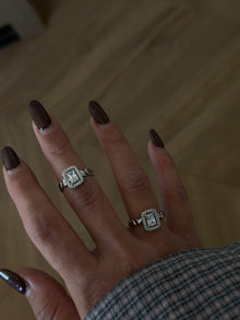  Anello megan argento