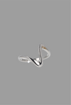 Anello onda argento
