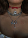 Choker soledad argento