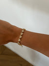Bracciale cuoricini oro