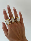 Anello nelly bianco