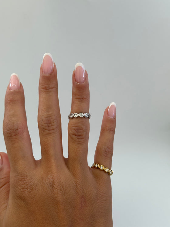 Anello mignolo/falange milù argento