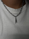 Collana tiè argento