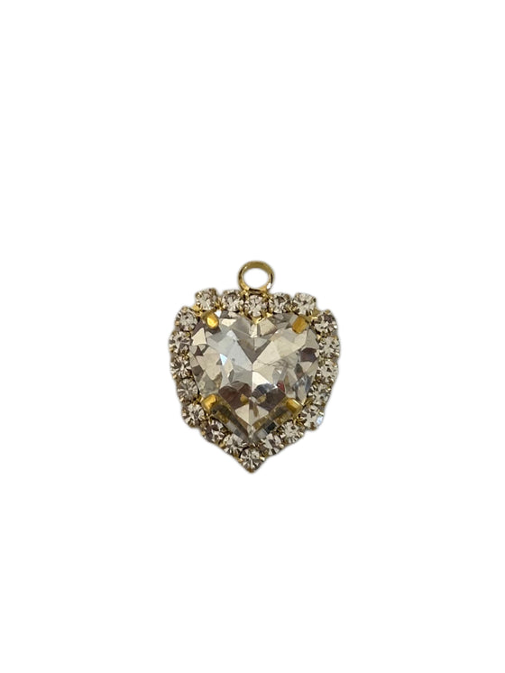 Ciondolo cuore bianco - aria accessorize