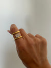Anello doppio oro