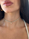 Choker Lettera oro