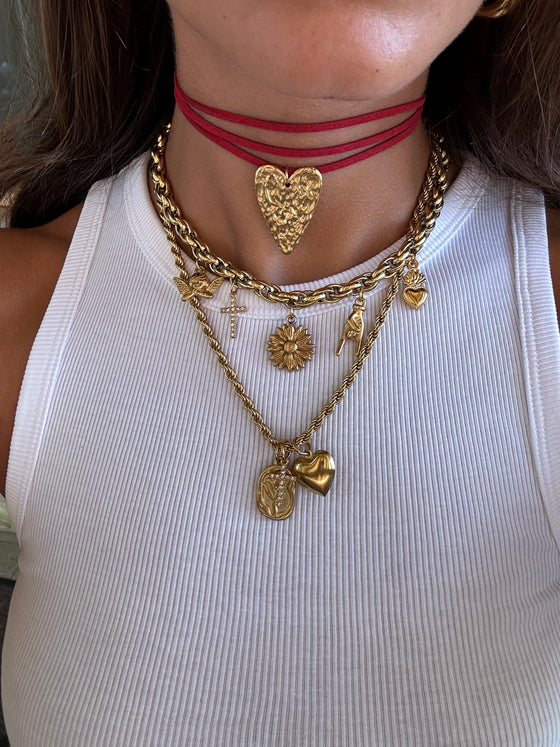 Choker amaranta