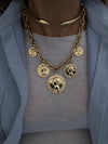 Collana moneta gold