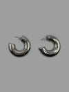 Orecchini basic big argento