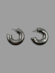  Orecchini basic big argento