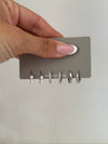 Set orecchini perla argento