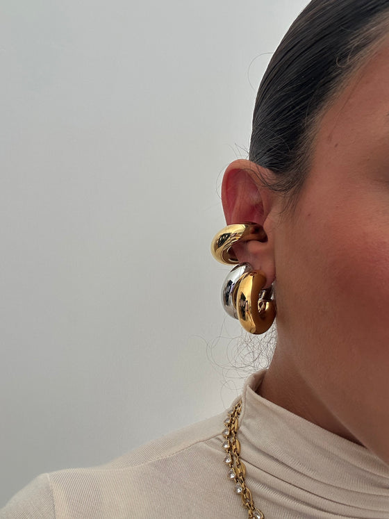 Orecchini basic big oro