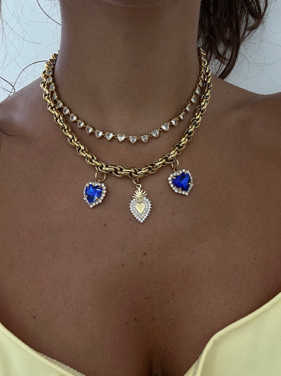 Collana Rosita blu