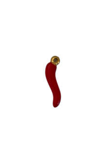  Ciondolo corno rosso