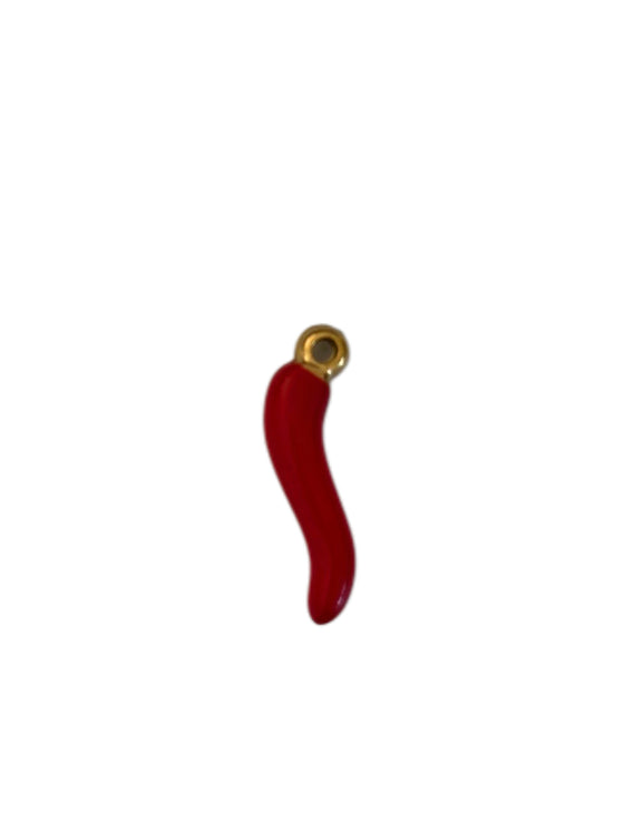 Ciondolo corno rosso - aria accessorize
