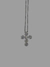 Necklace crocetta mini argento