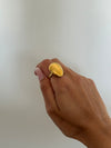 Anello goccia oro